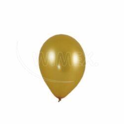 Felfújható lufi, arany Ø25 cm „M” [100 db]