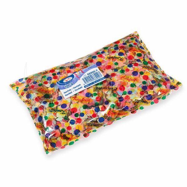 Konfetti papír színkeverék Ø8mm 100g [1 csomag] - Image 2