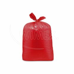 Szemeteszsák (LDPE) piros 70 x 110 cm 120L [25 db]