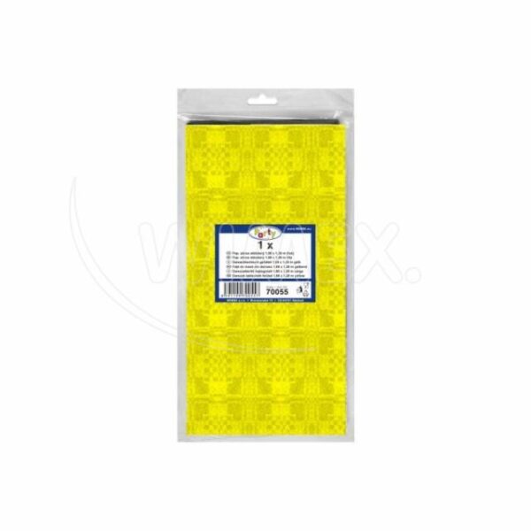 Asztalterítő (PAP) összehajtogatott sárga 1,2 x 1,8 m [1 db] - Image 2