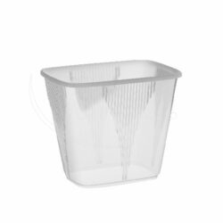 Négyszögletes tál (PP) ECONOMY, átlátszó 108×82 mm, 500 ml [1000 db]