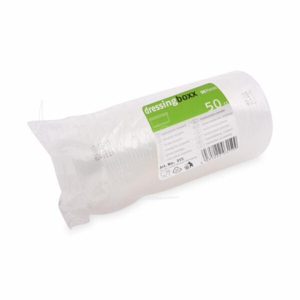 Öltöztető tál (PP) átlátszó Ø70mm 50ml [50 db] - Image 2