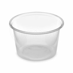 Dressing tálka (PP), átlátszó, Ø70 mm, 100 ml [50 db]