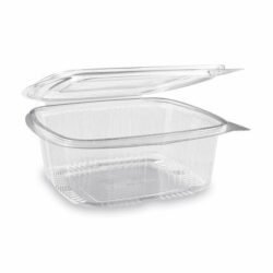 Tál (rPET) szögletes, átlátszó fedővel 1000ml [50 db]
