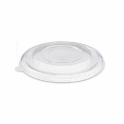 Átlátszó rPET fedél papírtálhoz Ø150 mm [50 db]