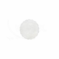 Rozetta (PAP–Airlaid) PREMIUM fehér Ø9 cm [40 db]