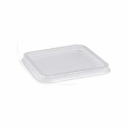 Átlátszó fedél (PP) a Quadroboxx tálkához 115 × 115 mm [50 db]