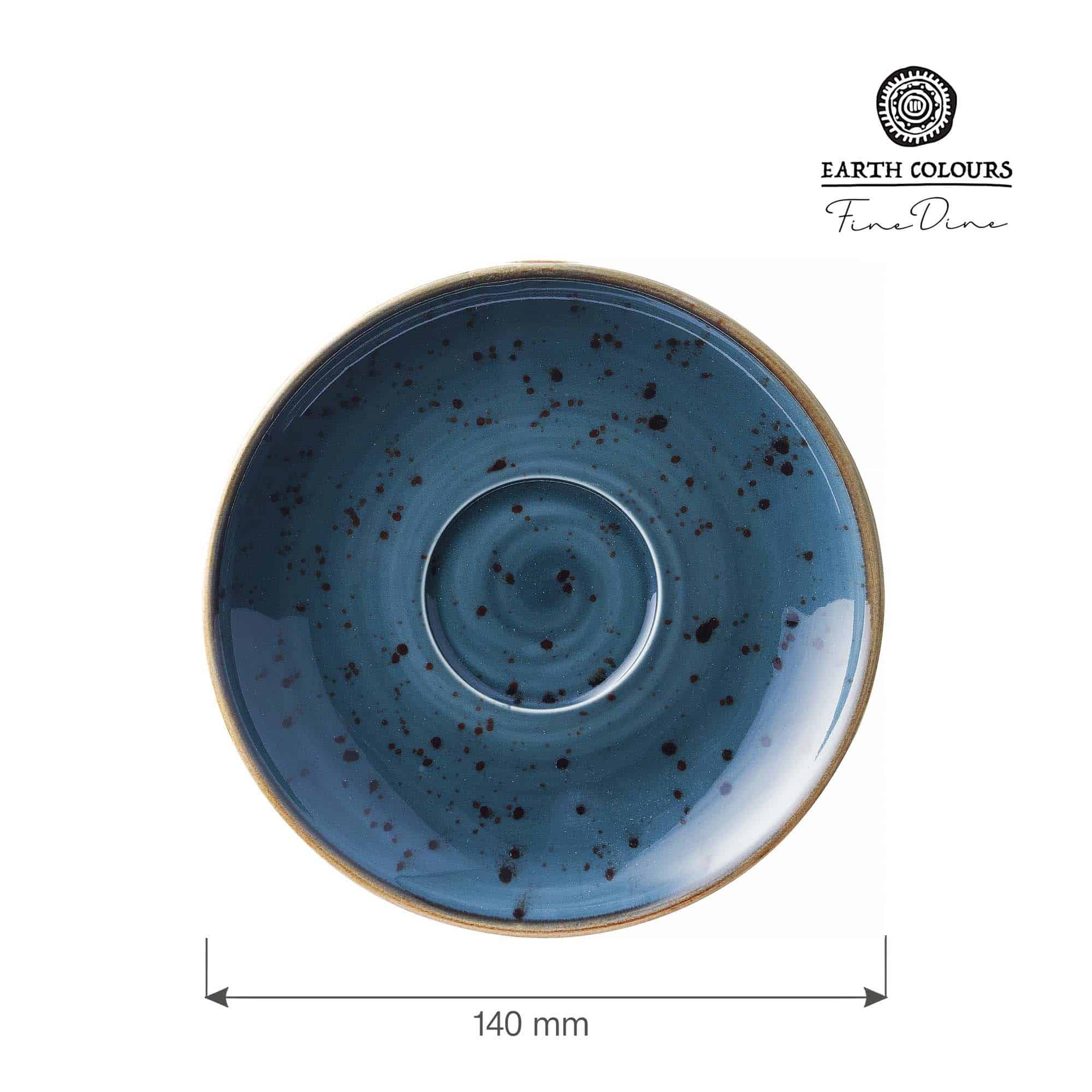 Iris kávés csészealj – Ø140 mm | Fine Dine - Image 4