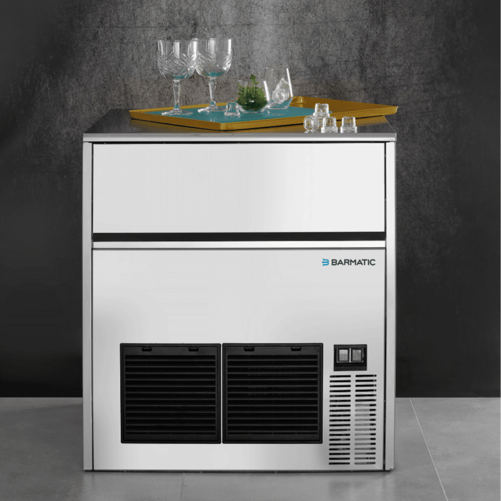 Léghűtéses jégkockakészítő – Coolice 47 kg/24h, 28 kg tárolókapacitás | Barmatic - Image 7