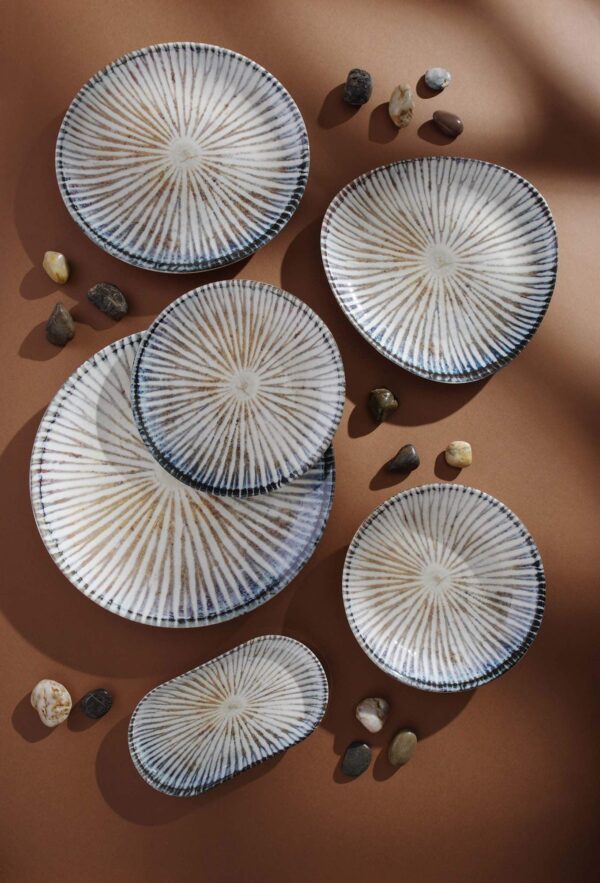 Ammonite magas szegélyű tányér 210 mm - Image 3