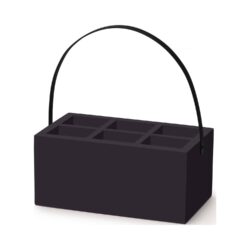 Madeira Black box evőeszközök és szalvéták számára 280x180x120 mm