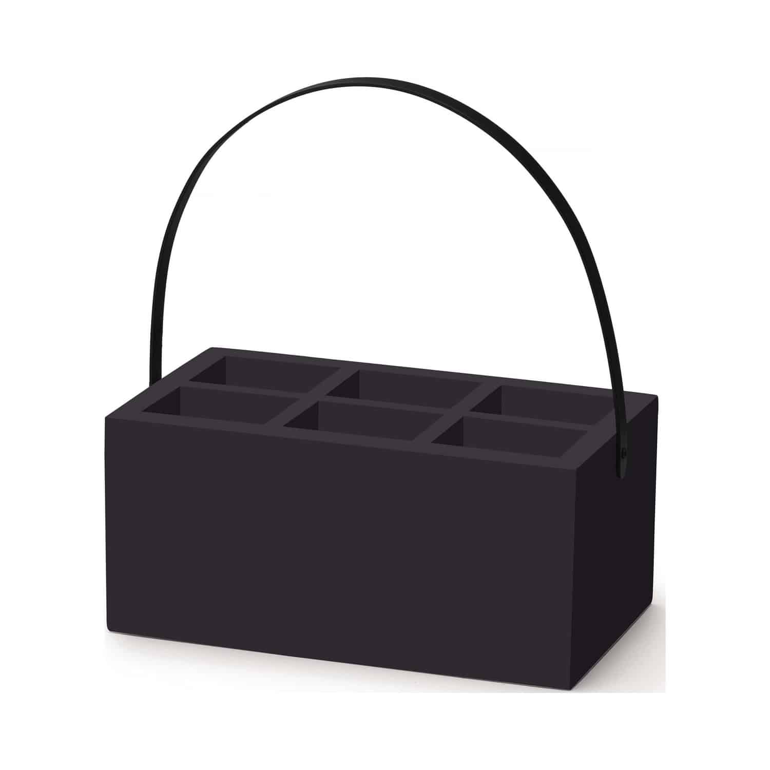 Madeira Black box evőeszközök és szalvéták számára 280x180x120 mm