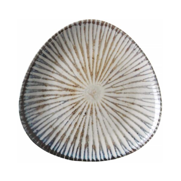 Ammonite háromszög alakú tányér 260 mm