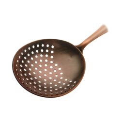 Mint Julep szűrő (Julep strainer) – antik réz – 165 mm | BarFly
