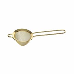 Finom szűrő (tálka) – aranyozott – 89 × 264 mm | BarFly