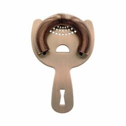 Nehezített rugós bárszűrő – antik réz – 150 mm | BarFly