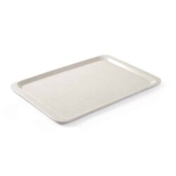Nevada tálca lapos felülettel és egyenes peremmel – gránit – 530×325 mm | Amerbox