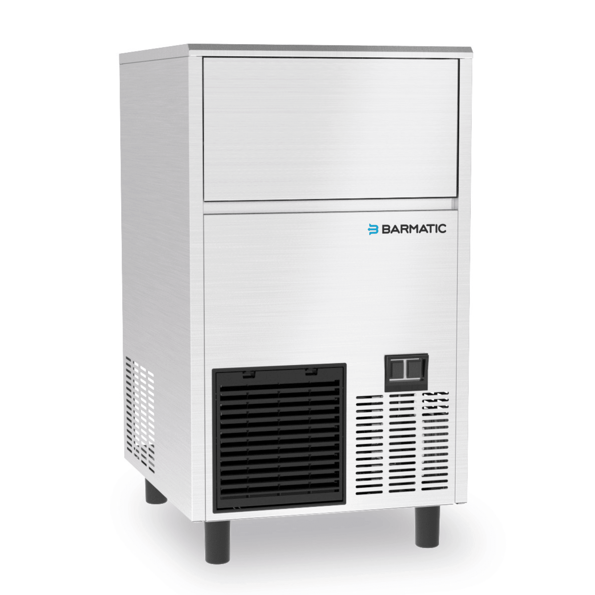 Léghűtéses jégkockakészítő – Coolice 47 kg/24h, 28 kg tárolókapacitás | Barmatic - Image 2