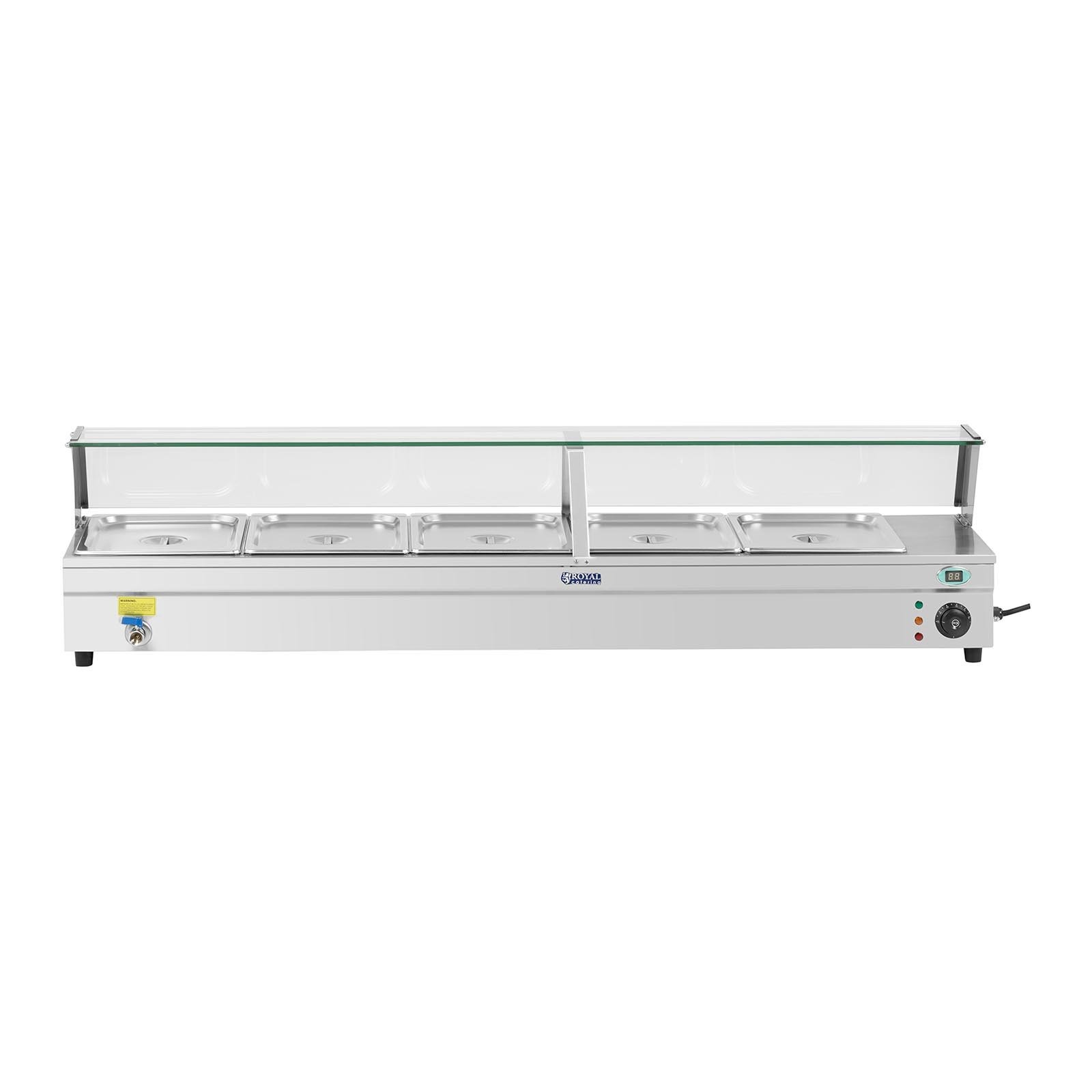 Bain Marie, 30 L, 5x GN 1/2 | RCBM-5 - Image 5