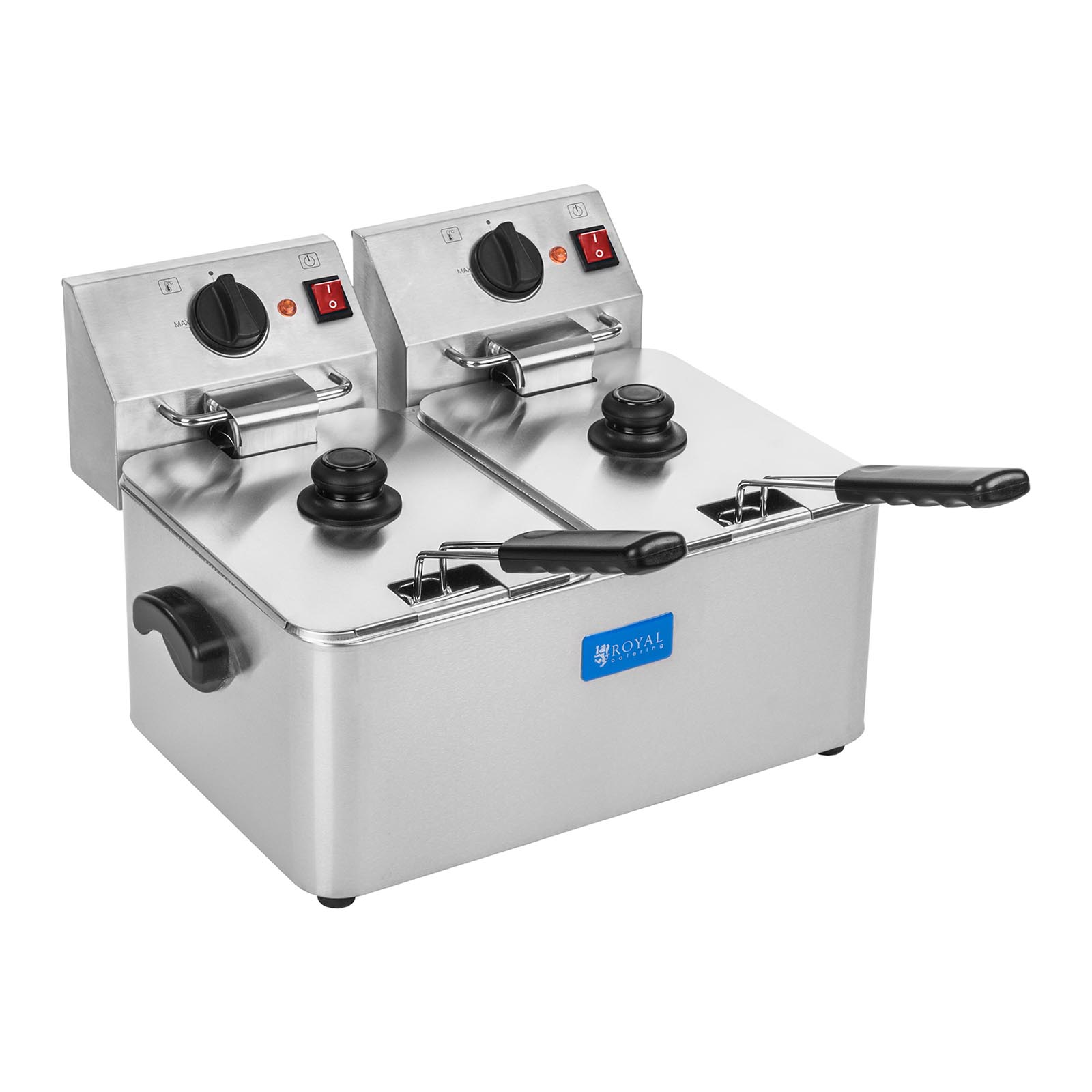 Fritéza - 2 x 8 litrov - EGO termostat 1