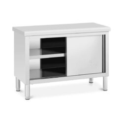 Kuchynská pracovná skrinka - 120 x 50 cm | RCAT-120/50-WT s pracovnou plochou s rozmermi 120 x 70 cm poskytuje dostatok priestoru pre prácu s potravinami.