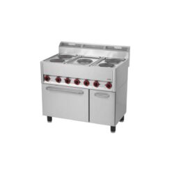 Elektrický sporák s rúrou - 5 platní | Model: SPT-90/5ELS️ je určený do profesionálnych gastro zariadení ako sú napr. reštaurácie, bufety alebo jedálne.