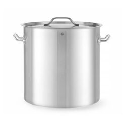 Hrniec vysoký s pokrievkou - HENDI 834701 Veľký hrniec s vekom Hendi vynikajúca cena za dobrú kvalitu. Výrobok sa odporúča pre veľkú a malú gastronómiu.