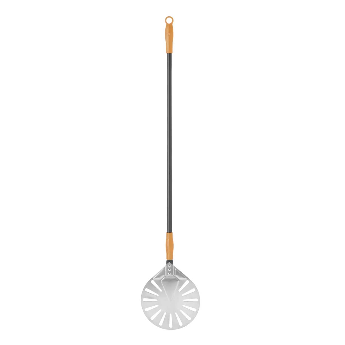 Lopata na pizzu 230x1200 mm - perforovaná | Hendi 617199 z nehrdzavejúcej ocele vhodná najmä do pizzérie alebo reštaurácie.