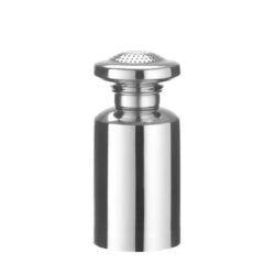 Soľnička ⌀80x175 mm | Hendi 630136 z nehrdzavejúcej ocele je elegantný a praktický doplnok, ktorý sa hodí do každej gastro prevádzky.️