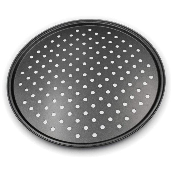 Plech na pizzu Ø 32 cm dierkovaný | Gastrokitchen 1