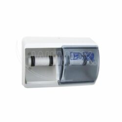Tálca (ABS) dupla fehér WC-papírhoz ≤Ø10,5cm [1 db]