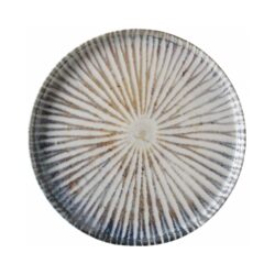 Ammonite magas szegélyű tányér 290 mm