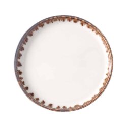 Vanília lapos tányér – 190 mm | Fine Dine