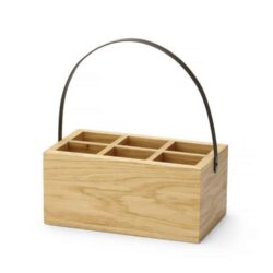 Madeira evőeszköz- és szalvétatartó box – 260 × 150 mm | Fine Dine