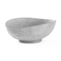Terra Galaxy tál – szürke gránit – 260 × 220 mm | Fine Dine