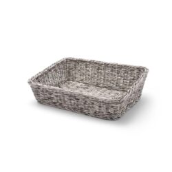 Košík na pečivo - 400x300x120 mm - sivý | Hendi 426661 s elegantným dizajnom je určený pre reštaurácie, bufety, jedálne a pod.️
