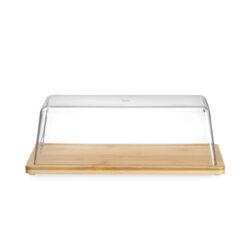 Bambusová tácka s vekom - 320x160x110 mm | Hendi 523841 je elegantné a praktické riešenie pre servírovanie pokrmov v gastro prevádzkach a domácnostiach.️