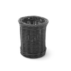 Stojan na príbory - Ø 100x120 mm - čierny | Hendi 426210 je praktické riešenie estetické usporiadanie príborov v gastro prevádzkach.️