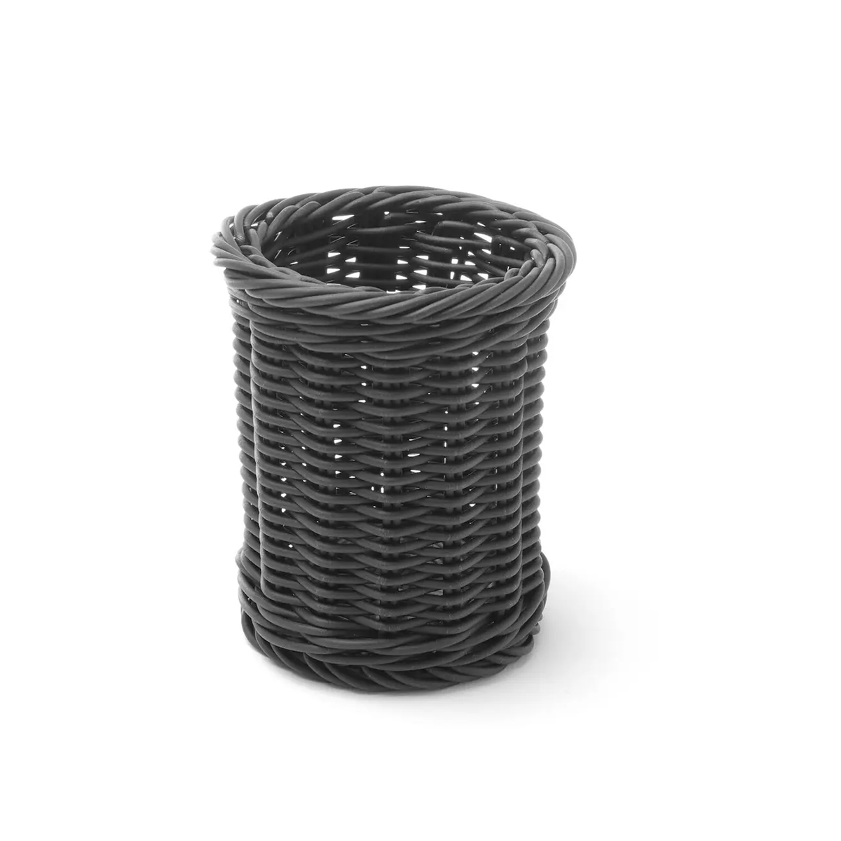Stojan na príbory - Ø 100x120 mm - čierny | Hendi 426210 je praktické riešenie estetické usporiadanie príborov v gastro prevádzkach.️