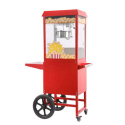 Stroj na popcorn s vozíkom - 1155 W - 940x510 mm | Hendi 282830 je profesionálne zariadenie určené na rýchlu prípravu popcornu v gastro prevádzkach.