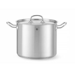 Vysoký hrniec s pokrievkou Kitchen Line - 9 L - Ø 240 mm | Hendi 837306 je kuchynsk doplnok určený na použitie v gastronomických prevádzkach.