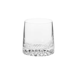 Pohár na whisky - 300 ml - sada 6 ks z kvalitného číreho skla zaujme moderným tvarom a výrazným reliéfnym dnom pripomínajúcim ľadové kryštáliky.️