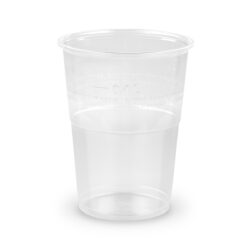 Číry plastový pohár PP 0,4 l Ø95 mm (50 ks) na pivo, limonády a studené nápoje. Ľahký, pevný a ideálny pre gastro prevádzky, festivaly a rôzne podujatia.