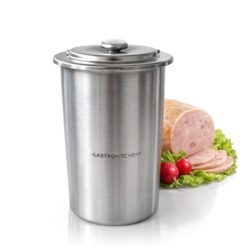 Šunkovar s teplomerom - nerez | Gastrokitchen