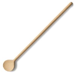 A 100 cm hosszú fa főzőkanál ideális ételek keveréséhez nagyobb edényekben is. Tartós kivitel, egy darab fából.