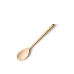 A 25 cm hosszú, ovális formájú fa főzőkanál kényelmes keverést biztosít az ételek elkészítése során. Tartós bükkfából készült.
