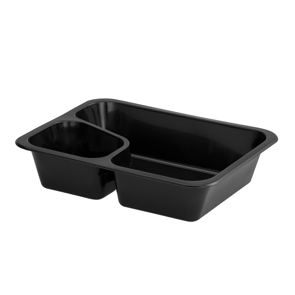 Colt menütálca 227 × 178 × 50 mm fekete kivitelben készételek csomagolásához. A csomag 50 db-ot tartalmaz.