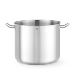 Hendi Kitchen Line magas fazék fedő nélkül, 21 l, zárt szendvicstalppal. Elektromos, gáz-, kerámialapos és indukciós tűzhelyhez is alkalmas.