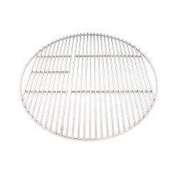 Kerek grillrács Ø 47 cm rozsdamentes acélból 56 cm-es grillekhez, könnyen tisztítható.