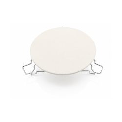 Kerek kerámia hőterelő Ø 36 cm fém tartón lassú grillezéshez.